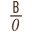 b