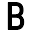 b