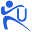 u