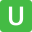 u
