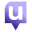 u