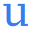 u