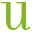 u