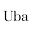 u