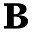 b