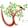 u