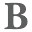 b