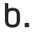 b