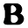 b