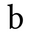 b