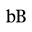 b