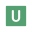 u