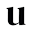 u