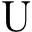 u