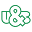 u
