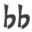 b