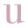 u