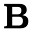 b
