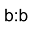 b