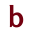 b