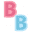 b
