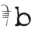 b
