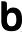 b