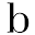 b
