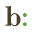 b