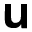 u