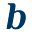 b