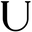 u