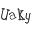 u