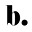 b