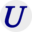 u