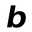 b