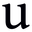 u