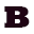 b
