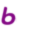 b