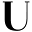 u