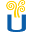u