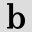 b