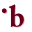 b