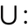 u