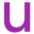 u
