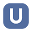 u