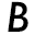 b