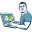b