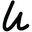 u