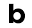 b